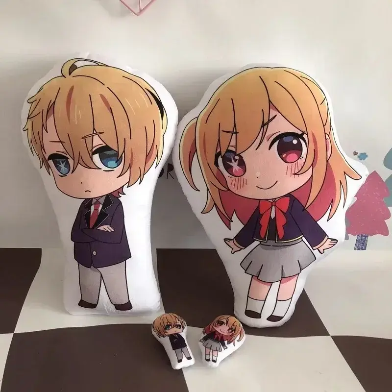 New 10cm Oshi No Kos Plush Keychain Anime Plush Toy Plush Toy Stuffed Animals Soft Plush Children Gifts Doll Birthday
