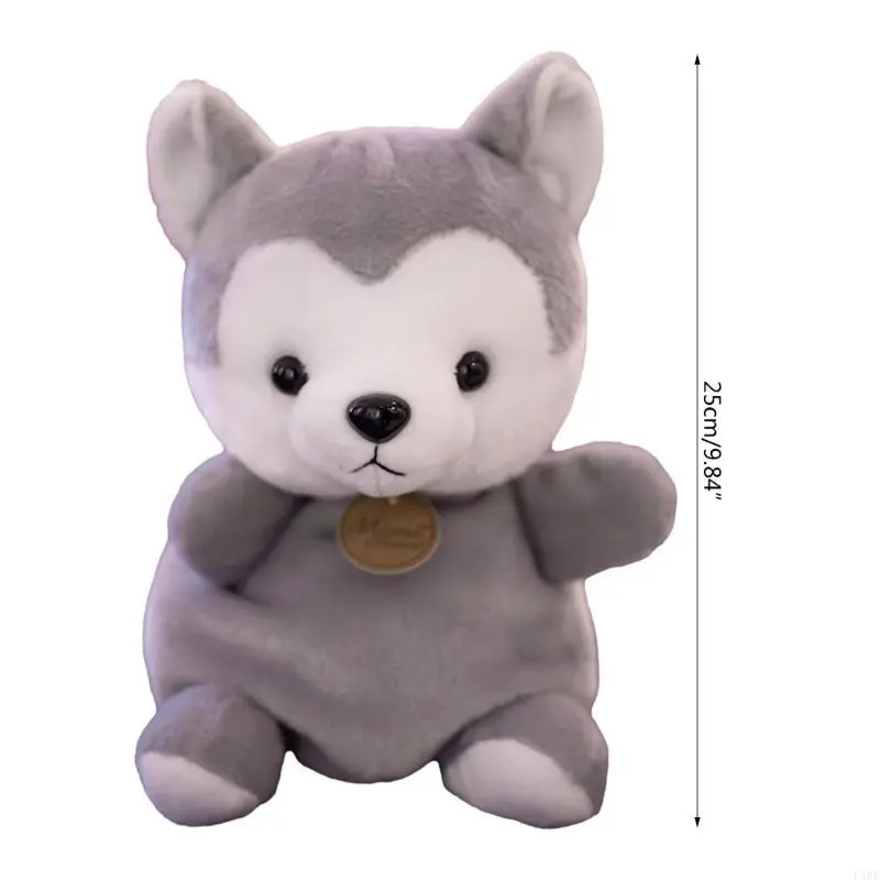 U50F Plush Toy New Year Animals Plush Doll Eye-catching Realistic Home Ornament
