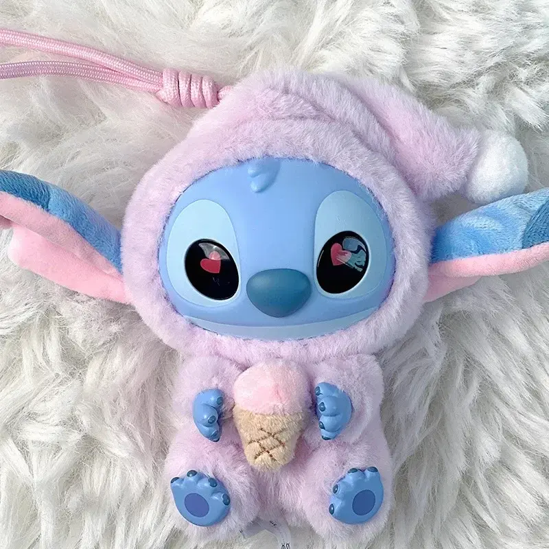 HOTSALE !!New Stitch Eat Some Thing Before Sleep Series Vinyl Bag Pendant Cute Plush Doll Mystery Box Toy Surprise Gifts