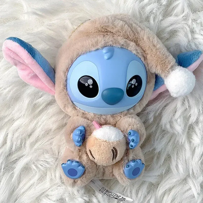 HOTSALE !!New Stitch Eat Some Thing Before Sleep Series Vinyl Bag Pendant Cute Plush Doll Mystery Box Toy Surprise Gifts