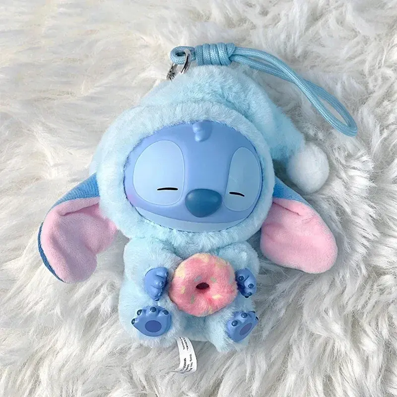 HOTSALE !!New Stitch Eat Some Thing Before Sleep Series Vinyl Bag Pendant Cute Plush Doll Mystery Box Toy Surprise Gifts