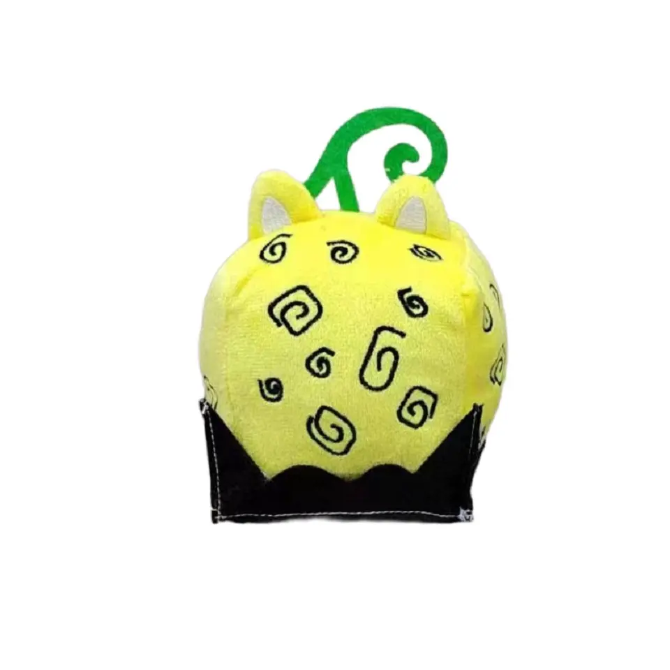 15cm Blox Fruits Plush Toys Hot Game Plushies Doll Stuffed Animals Yellow Blox Fruit Toy Kids Birthday Gifts Collection Decor