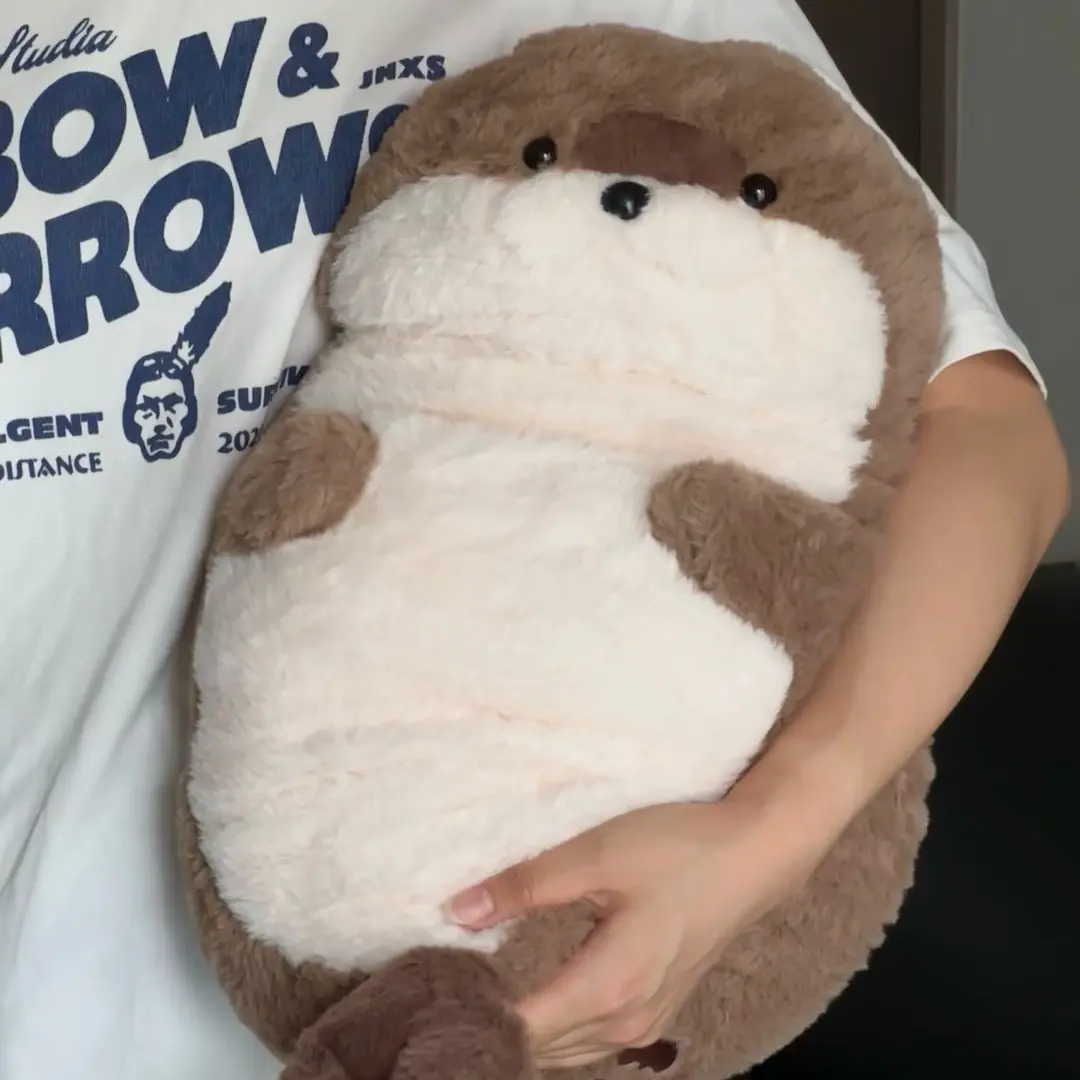 New Seal Plush Toy Soft Pillow Lifelike Stuffed Marine Life Sea Otter Soft Doll Simulation Seal Cushion Christmas Birthday Gift