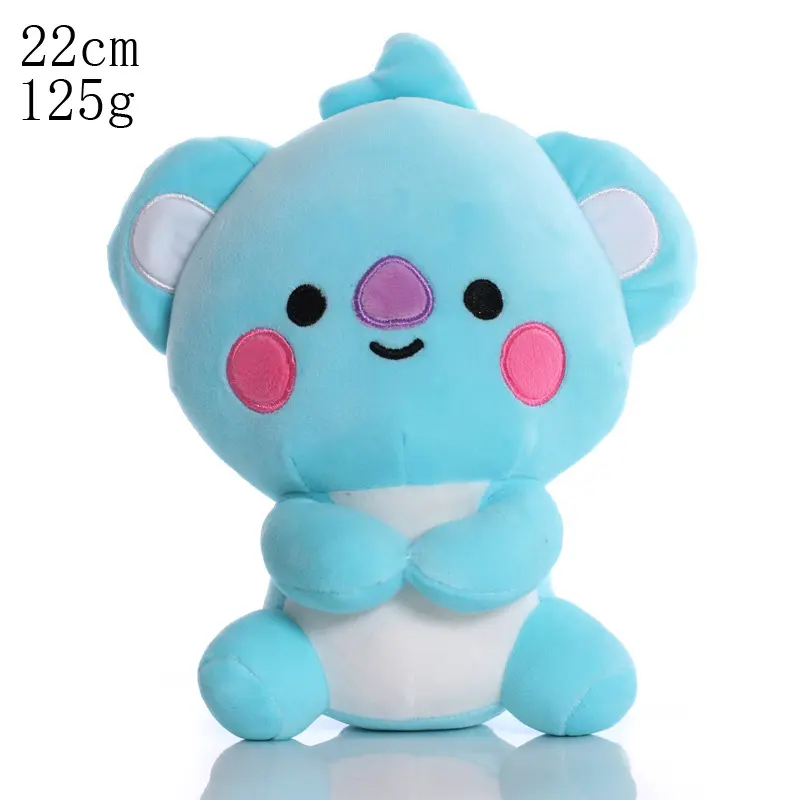 BTed 21Plush Toys Kawaii Mini Keychain Anime Pendant Ornament for Kids 12-22cm Bt Peripherals Soft Stuffed Animals Doll Gift