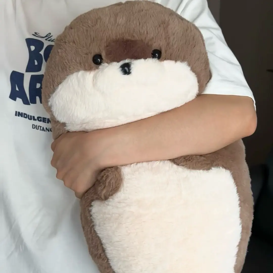 New Seal Plush Toy Soft Pillow Lifelike Stuffed Marine Life Sea Otter Soft Doll Simulation Seal Cushion Christmas Birthday Gift