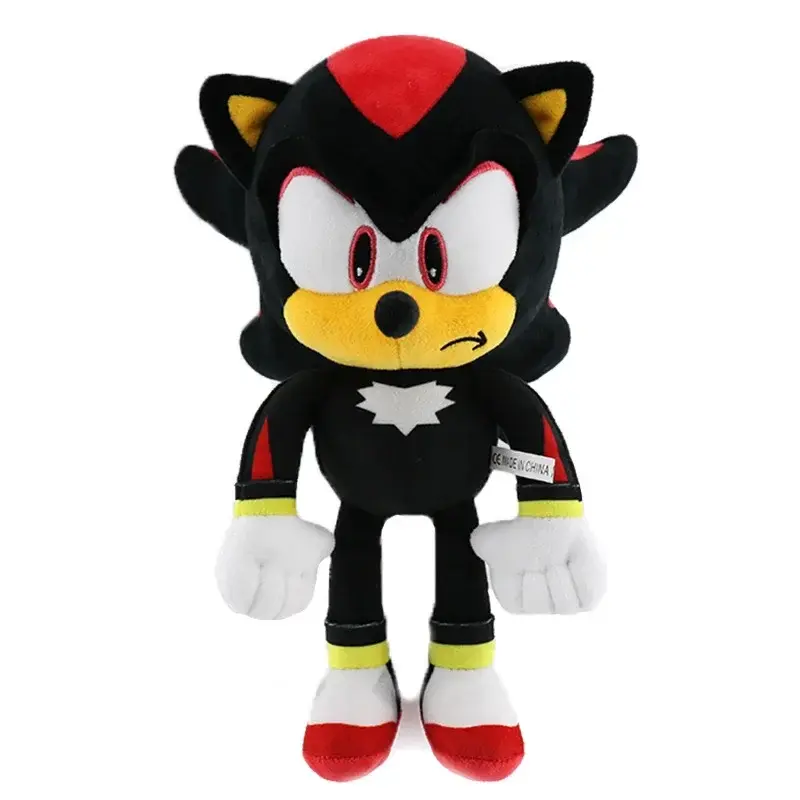 New HOT 30cm Sonic peluches toy  cartoon hedgehog Amy Rose knuckle tail soft stuffed doll child birthday Sonic lovely  toys