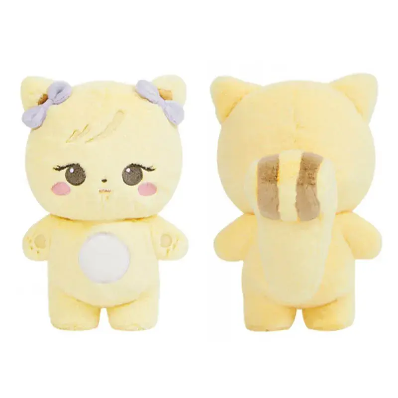 20/10cm Pink Plush Doll BORN PINK World Tour Official Plushies Jennie Lisa Rose Jisoo Kawaii Stuffed Animals Toys