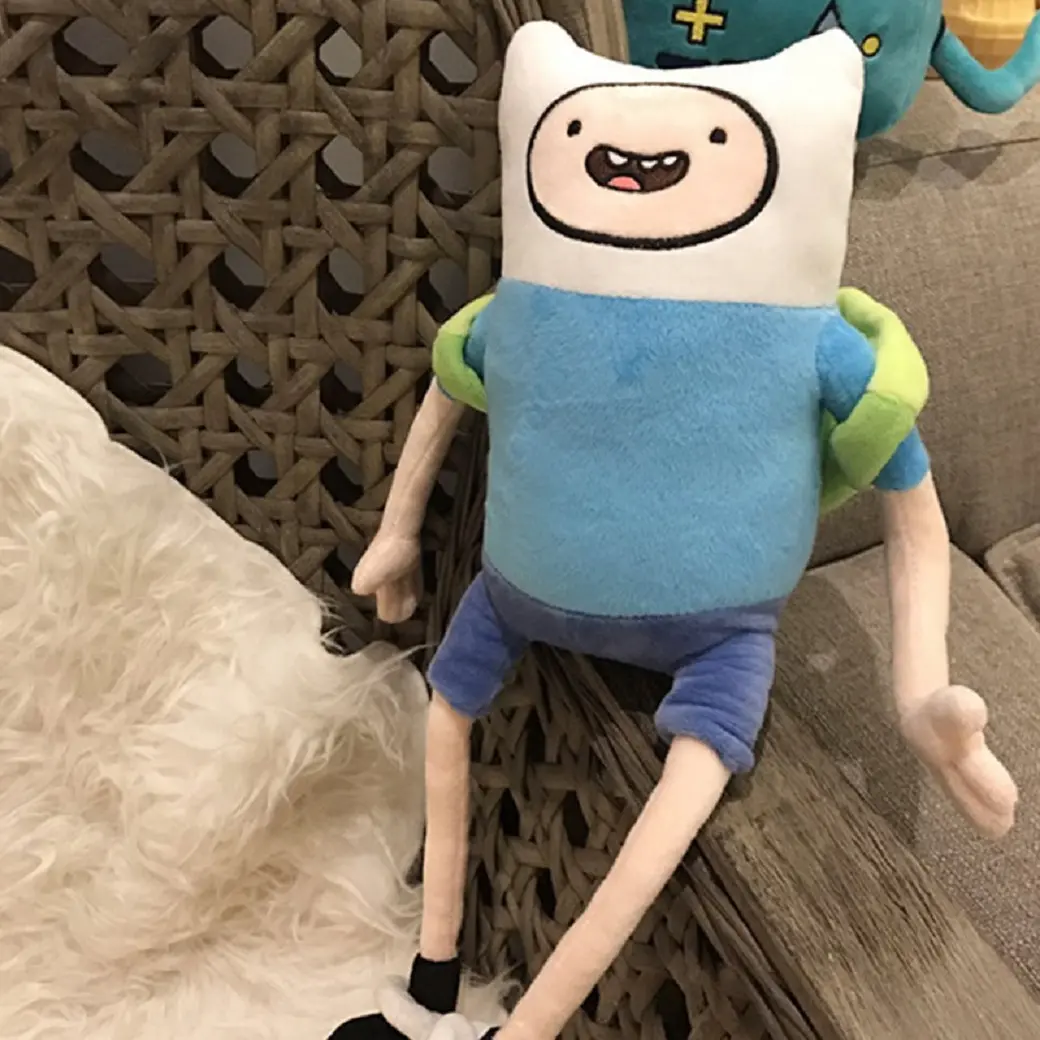 28-42cm Finn Jake BMO Soft Stuffed Animal Dolls Creative Adventure Time Plush Toys Cartoon Stuffed Dolls Kids Gifts