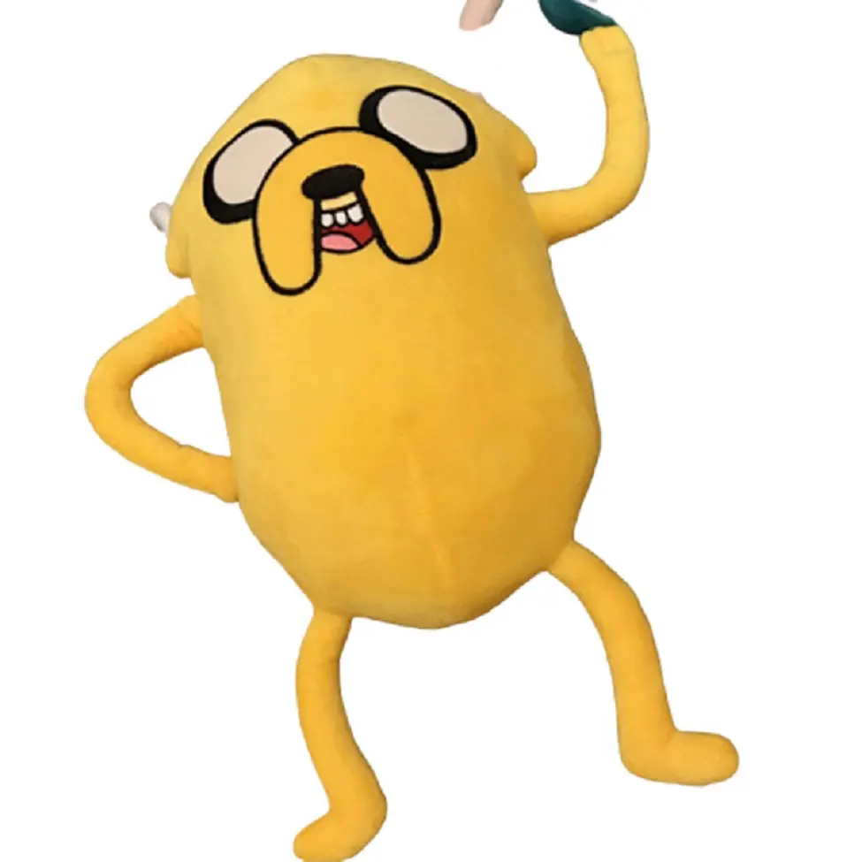 28-42cm Finn Jake BMO Soft Stuffed Animal Dolls Creative Adventure Time Plush Toys Cartoon Stuffed Dolls Kids Gifts