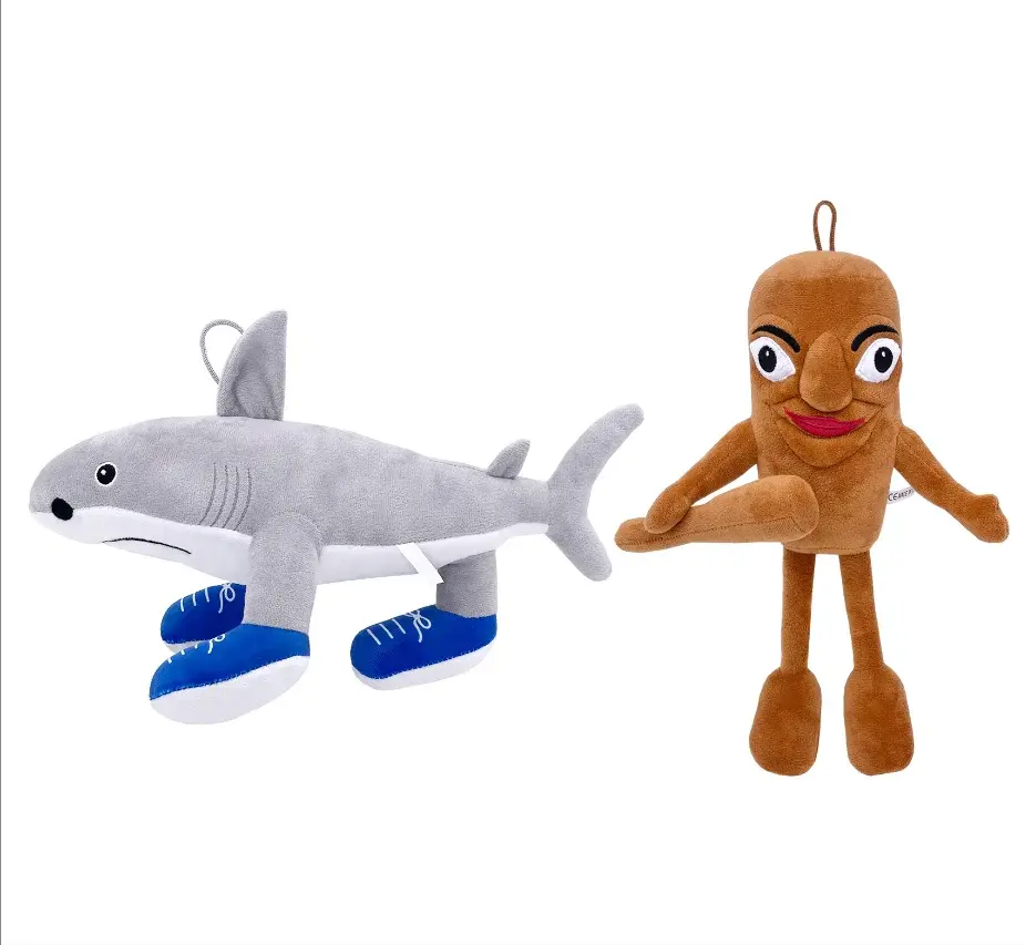 NEW!!!Tung Tung Sahur Plush Toy Juguete TungTung Sahur Tralalero Tralala Toy Tralalero Tralala Shark Plush Doll Merch Birthday