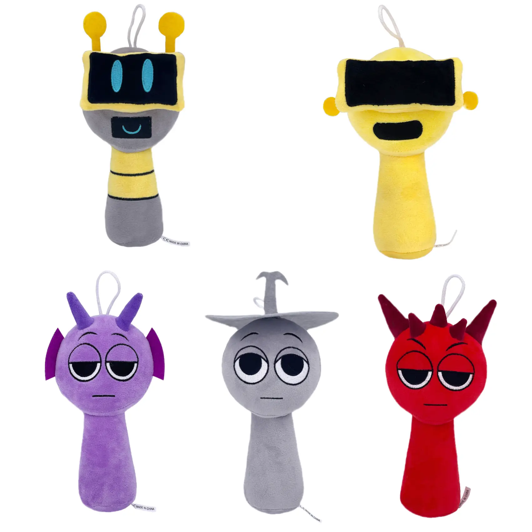 20cm Sprunki Toys Sprunki Plush Toys Sprunki Dolls Singers Oren Wenda Sprunki Plushie Peluches Oren Stuffed Animals