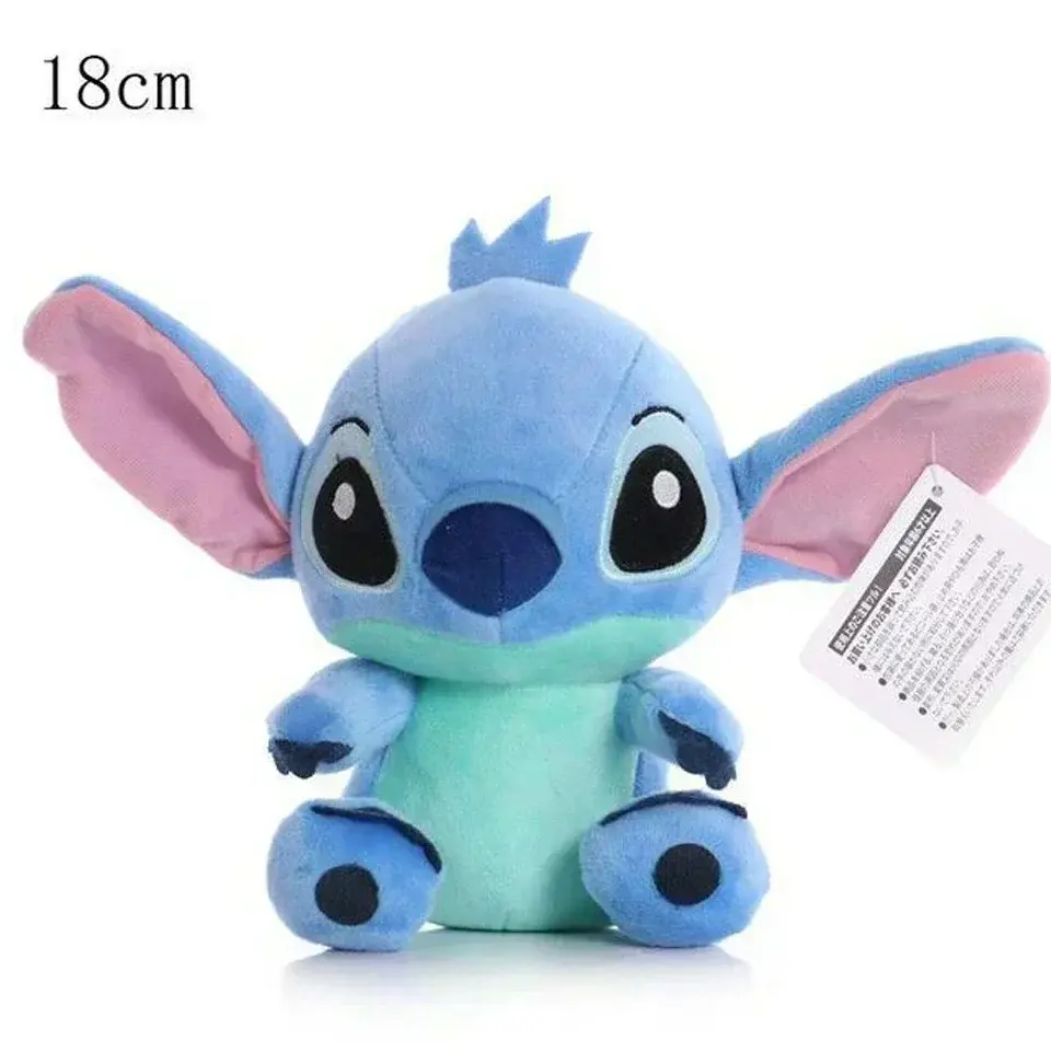 1-10 PCS 20cm Stitch Stuffed Plush Models Cartoon Stuffed Plush Dolls Anime Plush Baby Toys Kawaii ==Kids Birthday Gift Chrismas