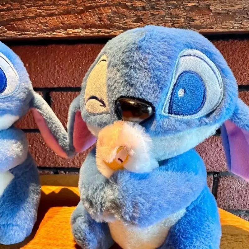 20cm Disney Plush Doll Stitch Lilo Plush Doll Cute Duck Stitch Plush Stuffed Toy Christmas Birthday Gift Kawaii Decoration Toys