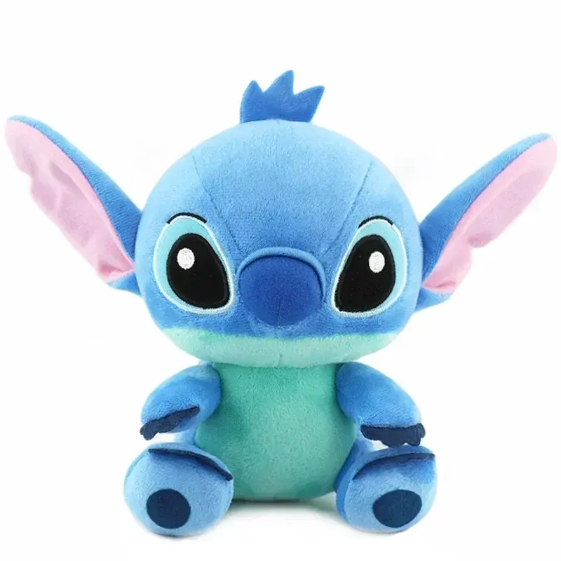 20cm Disney Cartoon Blue Stitch Plush Dolls Anime Toys Pink Lilo and Stitch Stitch Plush Stuffed Toys Boys Girls Birthday Gifts