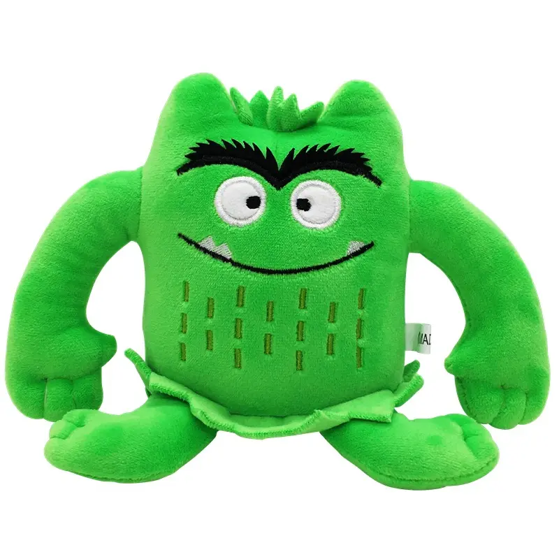6 Colors The Color Monster Plush Toy Animal Soft Stuffed Dolls For Kids 1pcs/pack