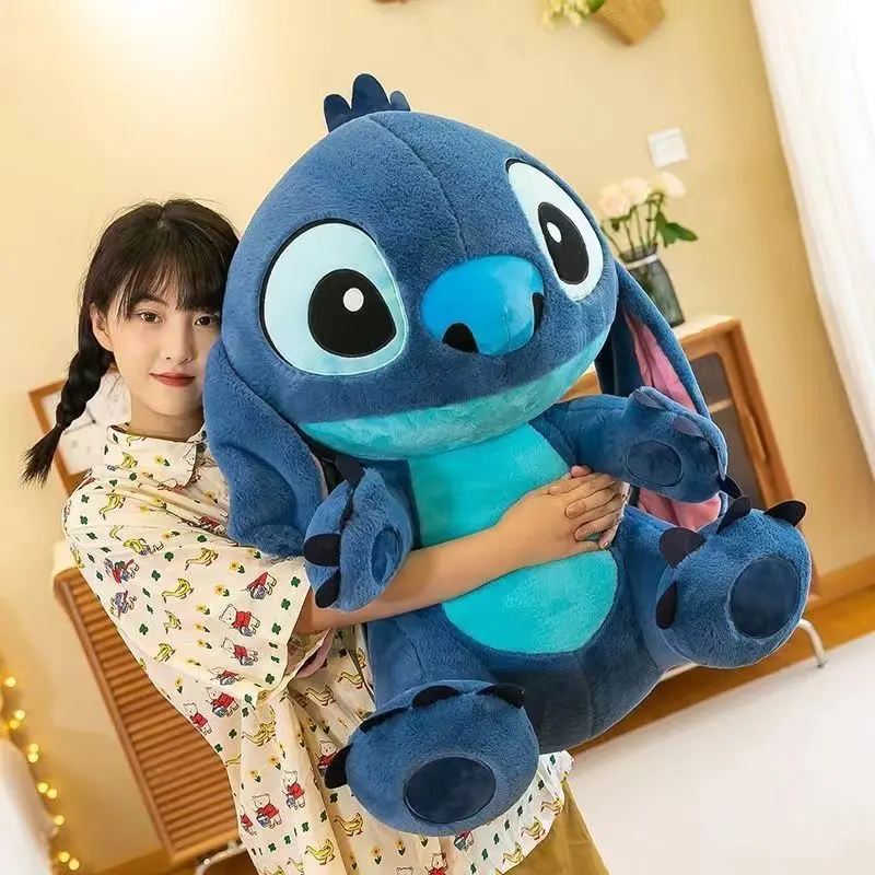 Disney Plush Doll Stitch Lilo Doll Cute Duck Stitch Plush Stuffed Toy Christmas Children's Birthday Gift Kawaii Decoration Toys
