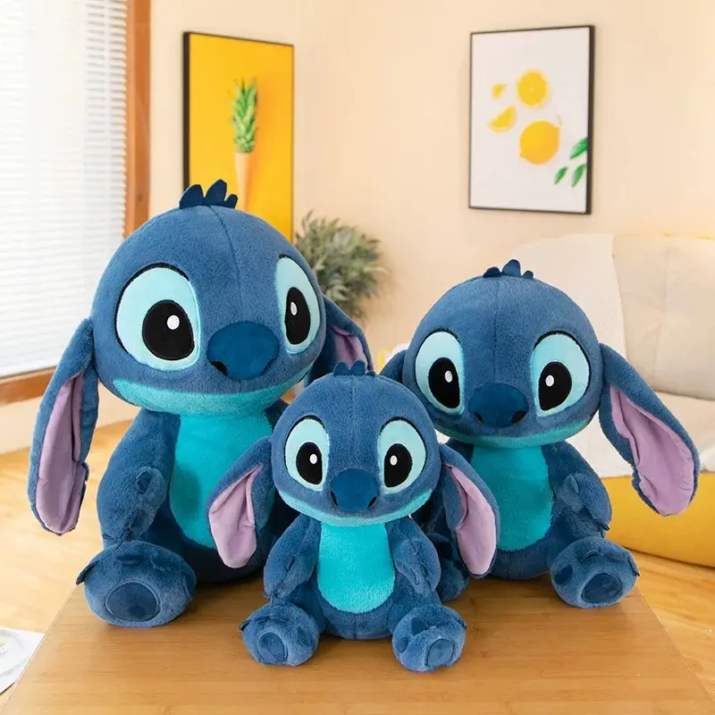 Disney Plush Doll Stitch Lilo Doll Cute Duck Stitch Plush Stuffed Toy Christmas Children's Birthday Gift Kawaii Decoration Toys