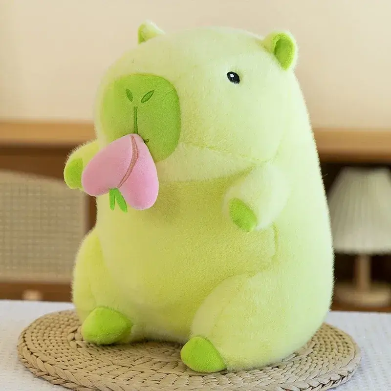 30/40/50cm Kawaii Capybara Plush Toys Fruit Series Big Size Capybara Stuffed Doll Anime Soft Pillow Cute Dolls Kid Birthday Gift