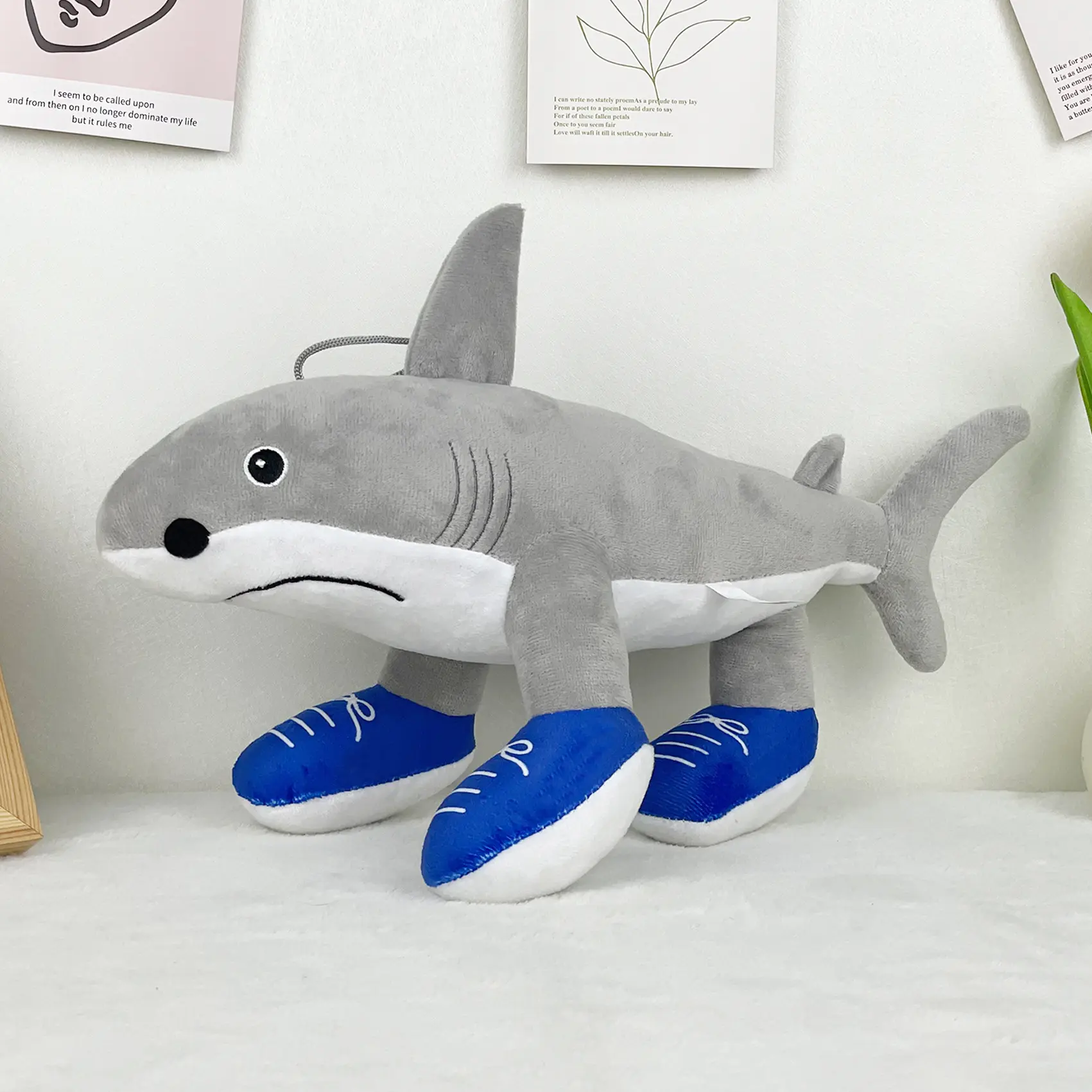 New Tungtungtung Sahur Italian Brain Rot Animals Telalaero Telala SHARK Anime Plush Plushie Peluches Stuffed Dolls Toy Gifts