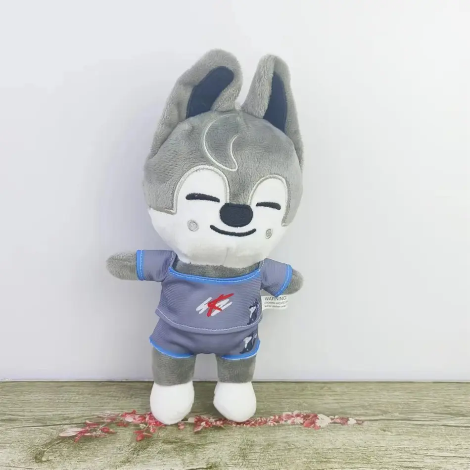 20CM Cartoon Stuffed Animal Plushies Stay Plush Doll Toys Kawaii JYP Adults KZ Fans Keychain Pendant Kid Gift