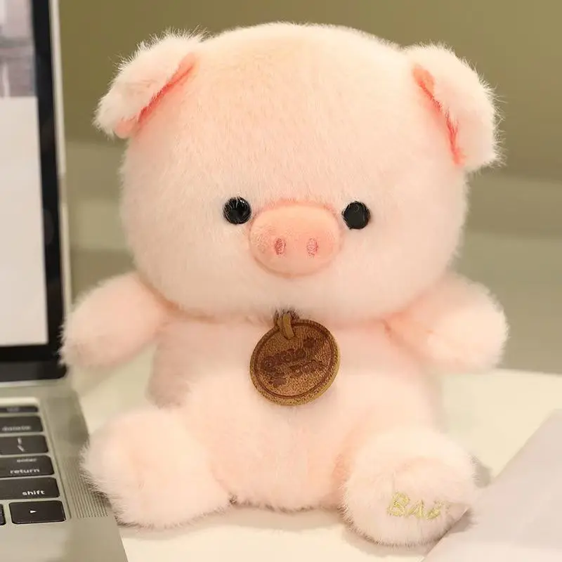 Cute Sitting Animals Red Panda Fox Sloth Cat Soft Plush Dolls Stuffed Capybara Pig Plushie Baby Toys Gifts For Children