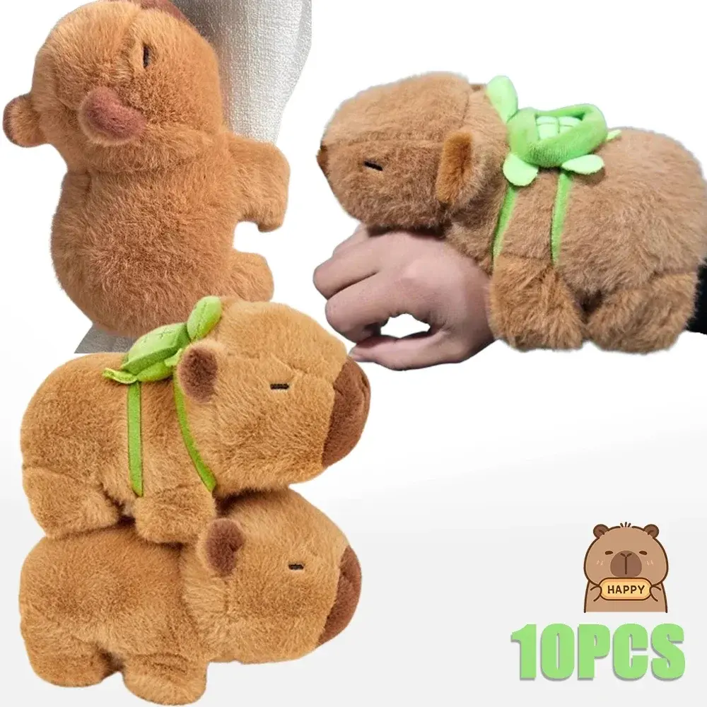 Capybara Plush Simulation Capibara Anime Fluffty Toy Cute Doll Stuffed Animals Soft Doll Plush Christmas Thanksgiving Gift