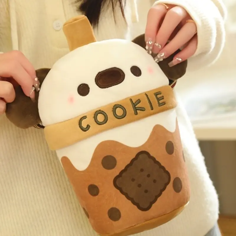 Plush Toy Small Shoulder Bag Cute Teacup Dog Plush Toy Best-Selling Plush Toy Small Shoulder Bag Little Puppy Doll Plush Toy