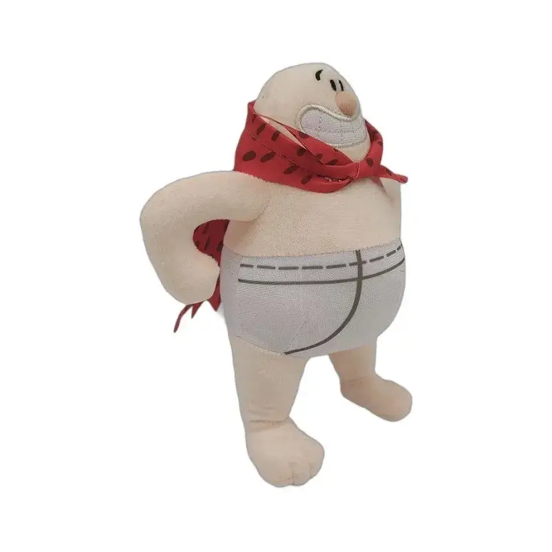 22cm Captain Underpants Plush Toy Cute Anime Underpants Soft Plushies Stuffed Peluche Toy for Girls Boys Birthday Christmas Gift