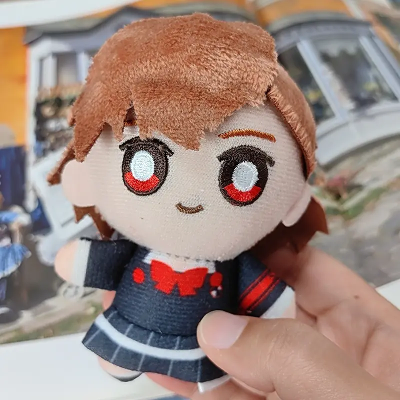 P5R Plush Toys Joker Shiomi Kotone Yuuki Makoto Cosplay Anime Plushie Pendant Cute Keychain Backpack Pendant Kids Birthday Gifts