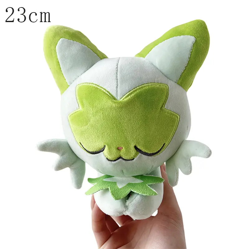 Pokemon Sleeping Series Piplup Doll Mew Plush Toy Gengar Sprigatito Charizard Pachirisu Soft Cartoon Animals Stuffed Doll Gifts