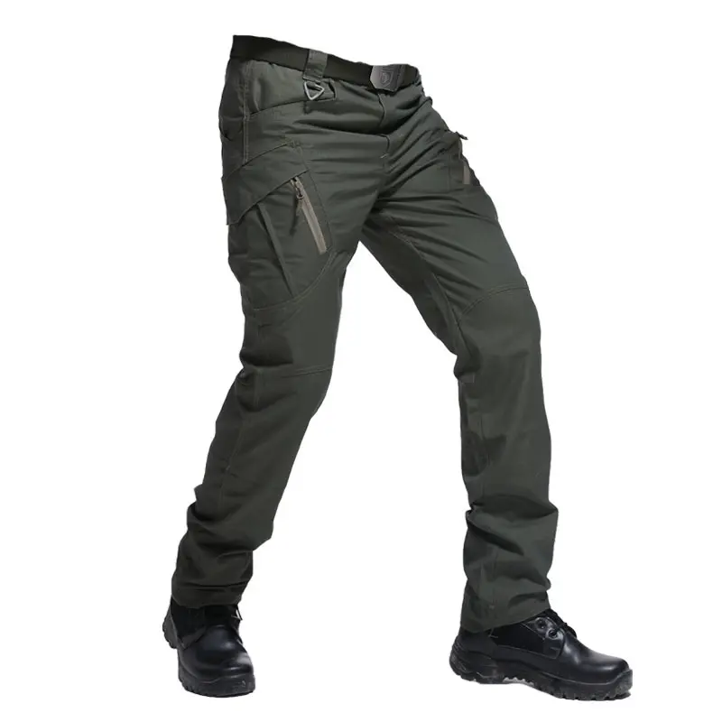 Men's Casual Fall And Winter Multi-Pocket Workwear Urban Commuting When Outdoor Sports Off-Road Military Tactical Pants