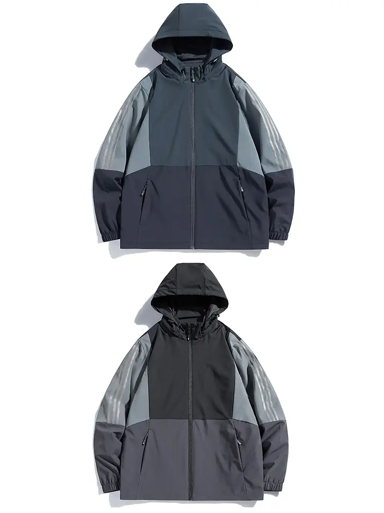 Men's clothing Rain Summer Rainproof men's jacket Windproof men's Sun protection sports Autumn outdoor jacket Breathable sports