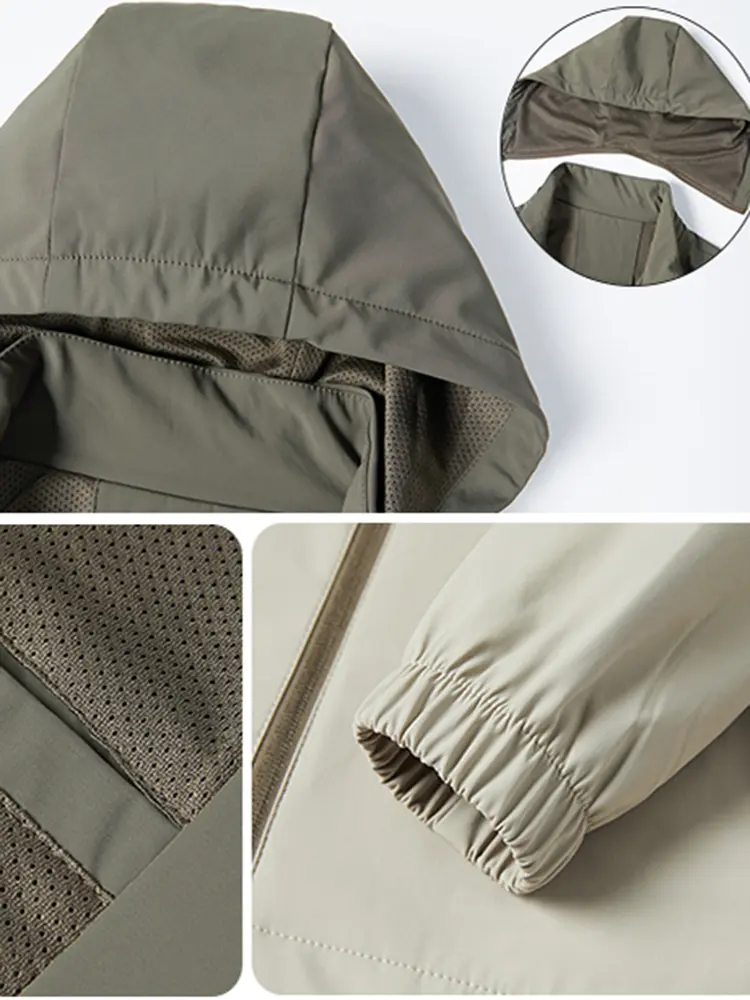 Men's clothing Rain Summer Rainproof men's jacket Windproof men's Sun protection sports Autumn outdoor jacket Breathable sports