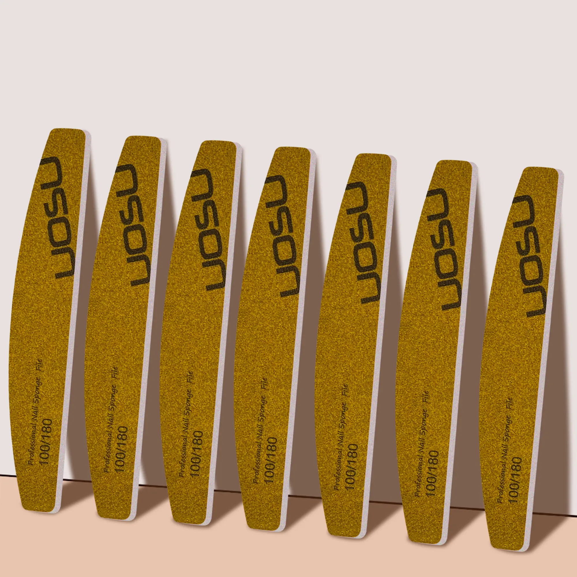 2025 New 15pcs Multicolor Nail Sponge File 100/180 Grit Professional Sanding Tool Perfect For Nails And Artistic Designs