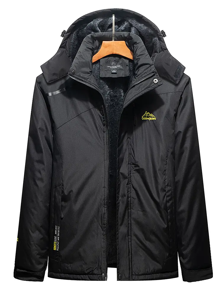Casual Fashion New Men And Women Warm Couple Cold Windproof Waterproof Skiing Mountaineering Sports Cotton Clothing