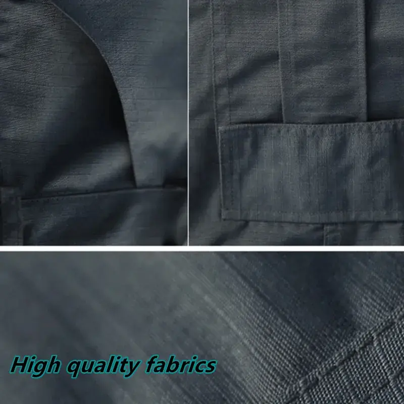 Men's Four Seasons Army Military Tactical Pants Multi-Pocket Wear Casual Pants Outdoor Hiking Quick-Drying Work Pants