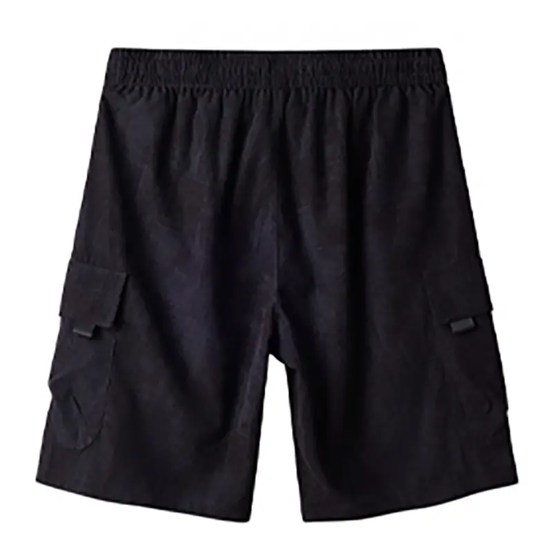 Men's summer trend fashion casual tie-dye pants Hong Kong style loose straight sports military five-minute pants large pockets
