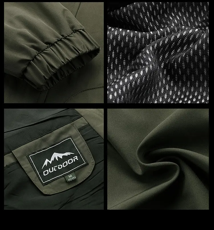 Men's Technical Casual Jacket Windproof Black Green Military Bomber Jacket 2022 Load Oversize 6XL 7XL 8XL