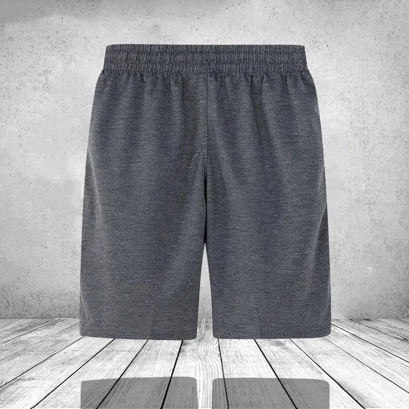 Men's Summer New Casual Shorts Breathable Fitness Running Pants Fitness Basketball Sports Beach Pants Five Quarter Pants