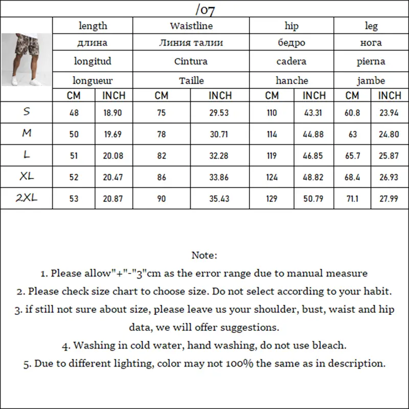 TRAF Spring And Summer New Men's Casual Shorts Outdoor Street Fashion Five Pants High-Quality Printed Beach Pants S-2XL