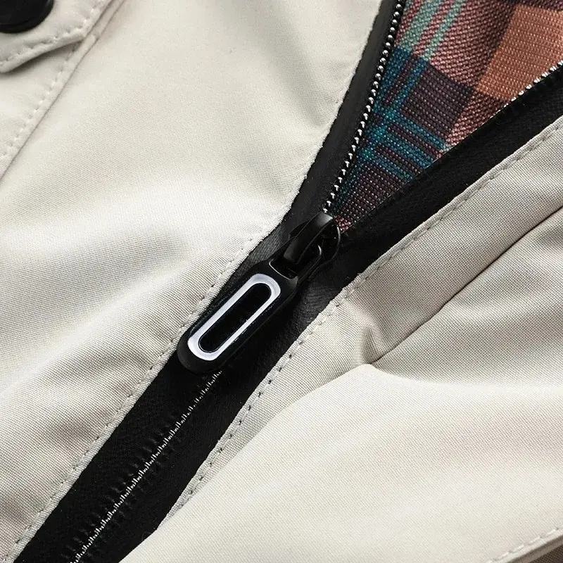 Men's Casual Trend Sports Jogging Soft Shell Jacket Cross-Country Camping Fashion Windproof Waterproof Hoodie Large Size M-6xl
