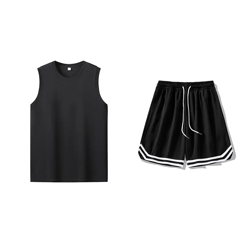 TRAF Comfort - Oriented Athletic Attire Soft - touch Tank and Shorts Set A Must - Have for Comfort - seeking Athletes Fashion