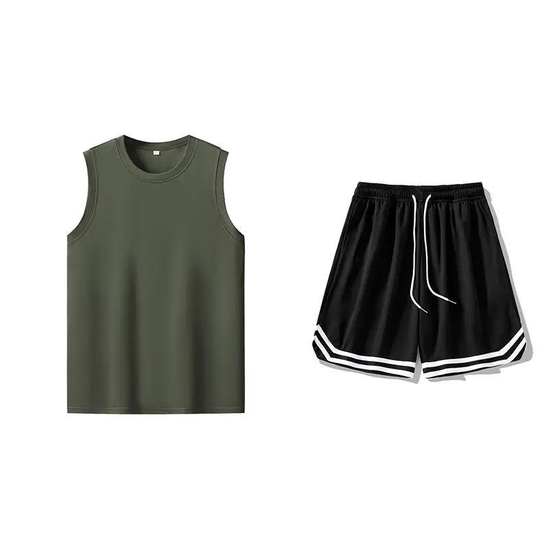 TRAF Comfort - Oriented Athletic Attire Soft - touch Tank and Shorts Set A Must - Have for Comfort - seeking Athletes Fashion
