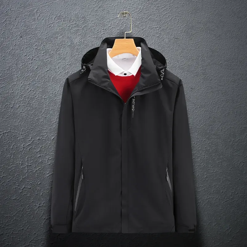Military Hooded Water Proof Wind Breaker Casual Coat Male Autumn Men's Windbreaker Jackets Waterproof Windshield Jacket Men