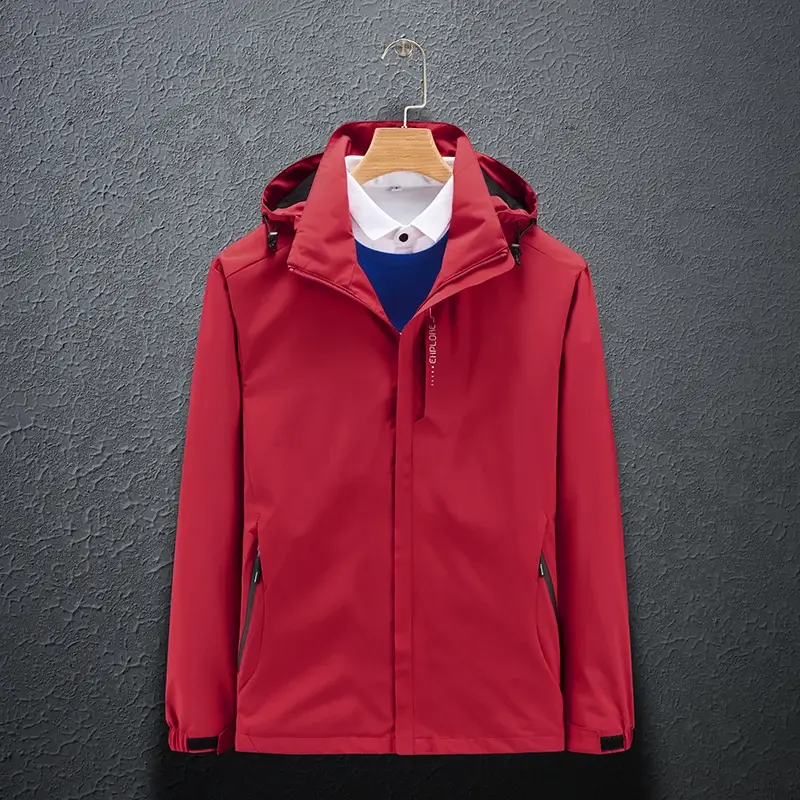 Military Hooded Water Proof Wind Breaker Casual Coat Male Autumn Men's Windbreaker Jackets Waterproof Windshield Jacket Men