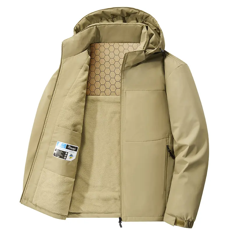 Men's Thick Warm Snow Parka Male Loose Overcoat Hooded Parkas Coat Men Waterproof Windbreaker Parkas Winter Thick Parkas Jacket