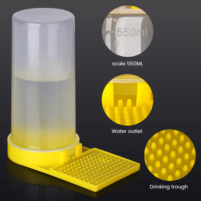 Bee Drinking Water Dispenser Feeder Beekeeping Honey Bee Feeders Watering Bees Tools Supplies Feeding Bee Drinker Tool 1Pcs
