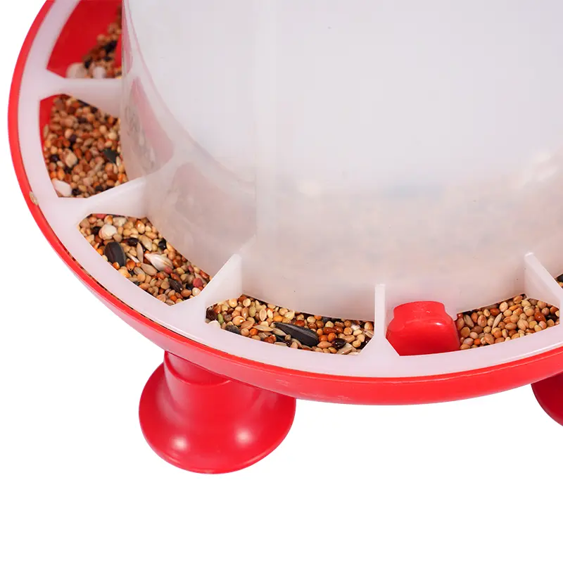 1.5KG Chick Feeder Fountain Bird Feeding Bucket Poutry Chicken Feeder Chicken Waterer Birds Poultry Feeding Equipment