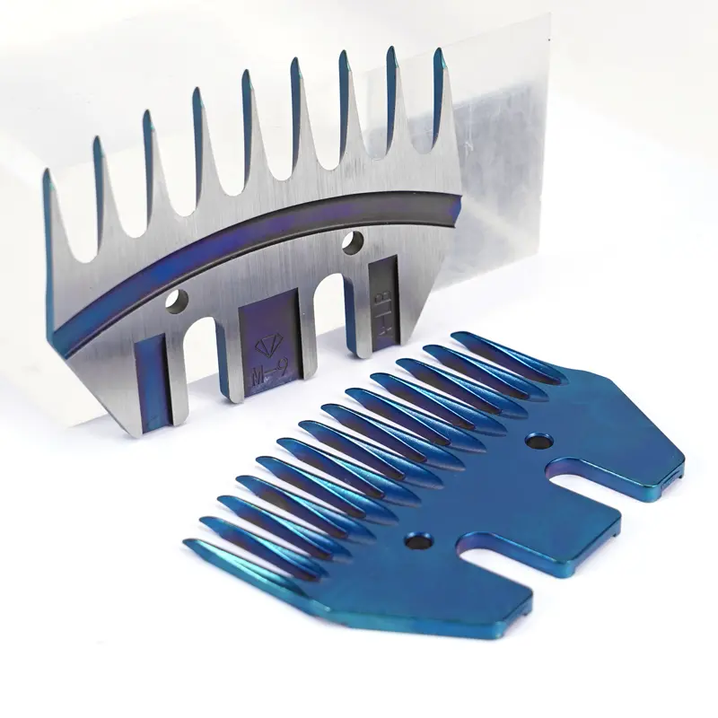 New Sheep/Goats Shearing Blade Convex Comb Cutter Shearing Clipper 9 Tooth 13 Tooth Blade For Sheep Clipper Shears Scissorsd