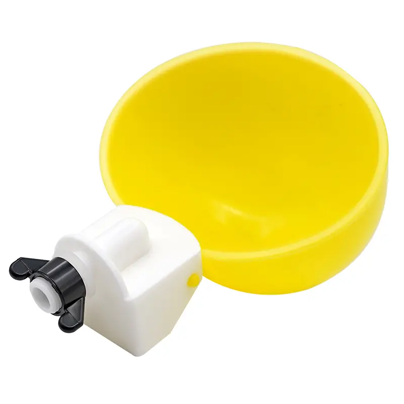 5-20Pcs Automatic Chicken Duck Drinking Cup Drinker Chicken Feeder Plastic Poultry Farm Water Drinking Cups Easy Installation